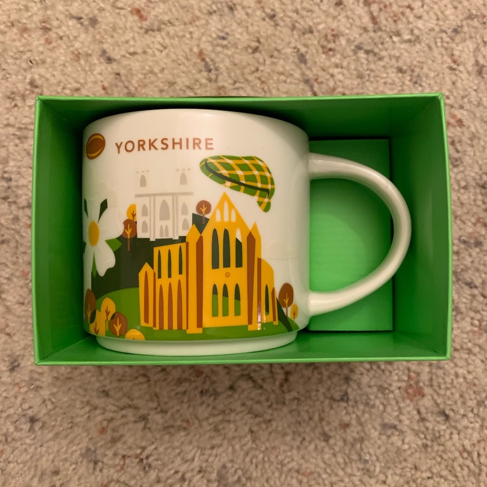 Starbucks You Are Here mug Yorkshire